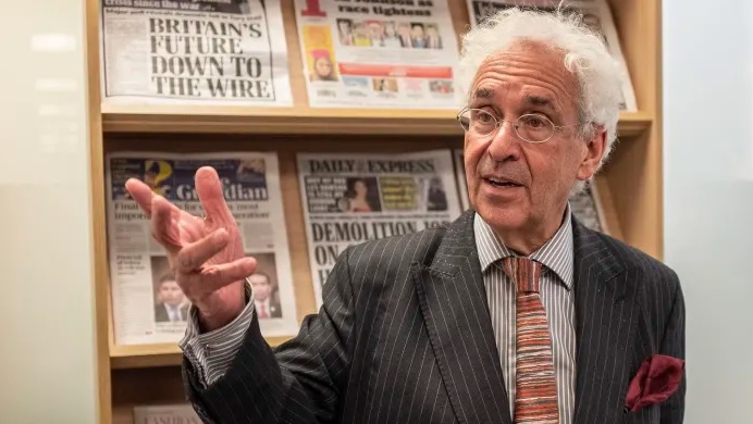 Alan Moses, the outgoing chairman of the Independent Press Standards Organisation © Charlie Bibby/FT 